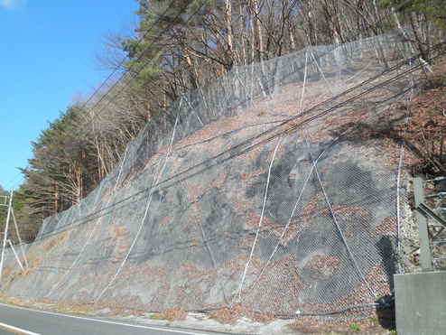 一般国道３５８号道路工事