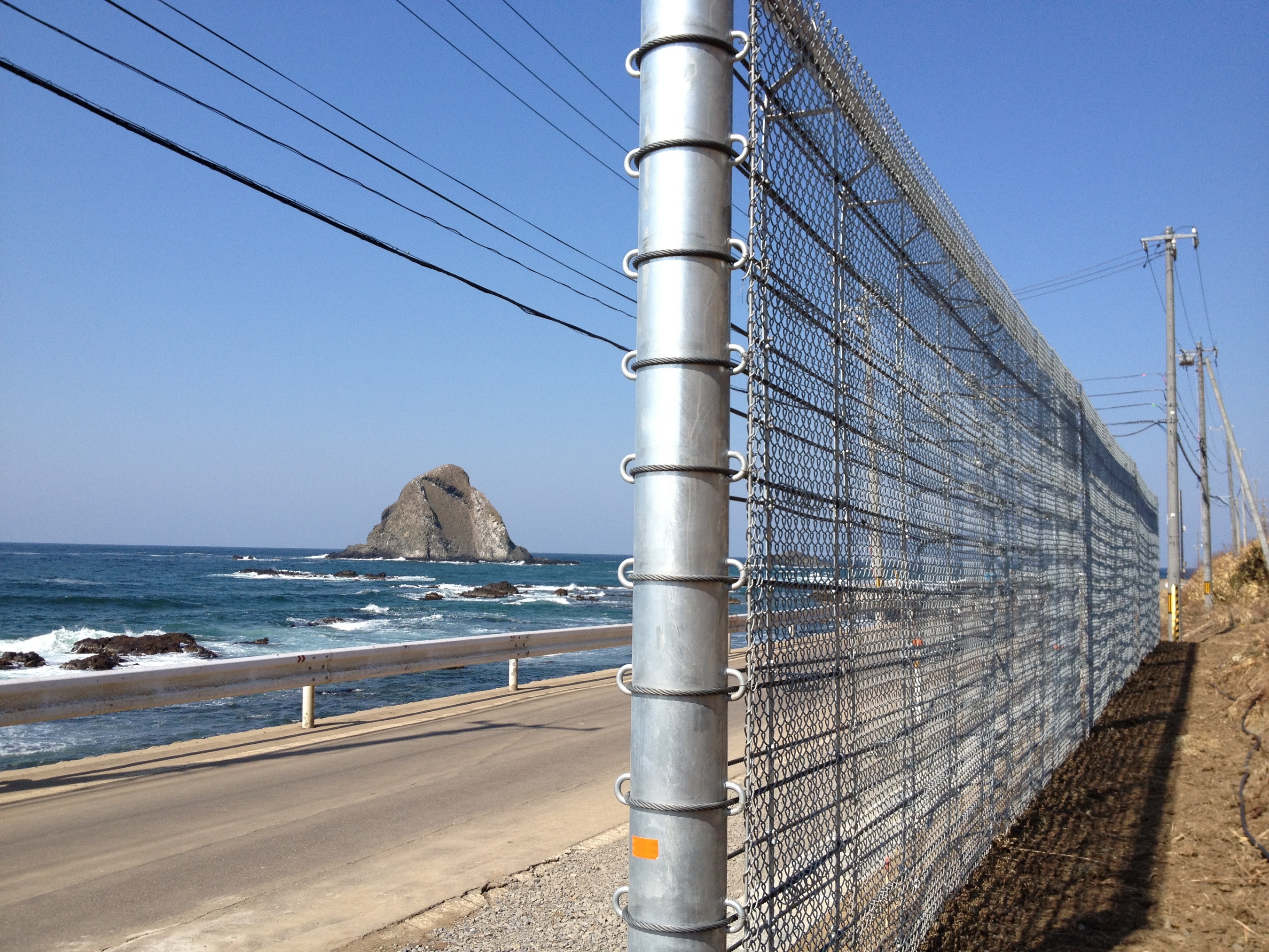 奥尻島線（B改ー412）工事その2