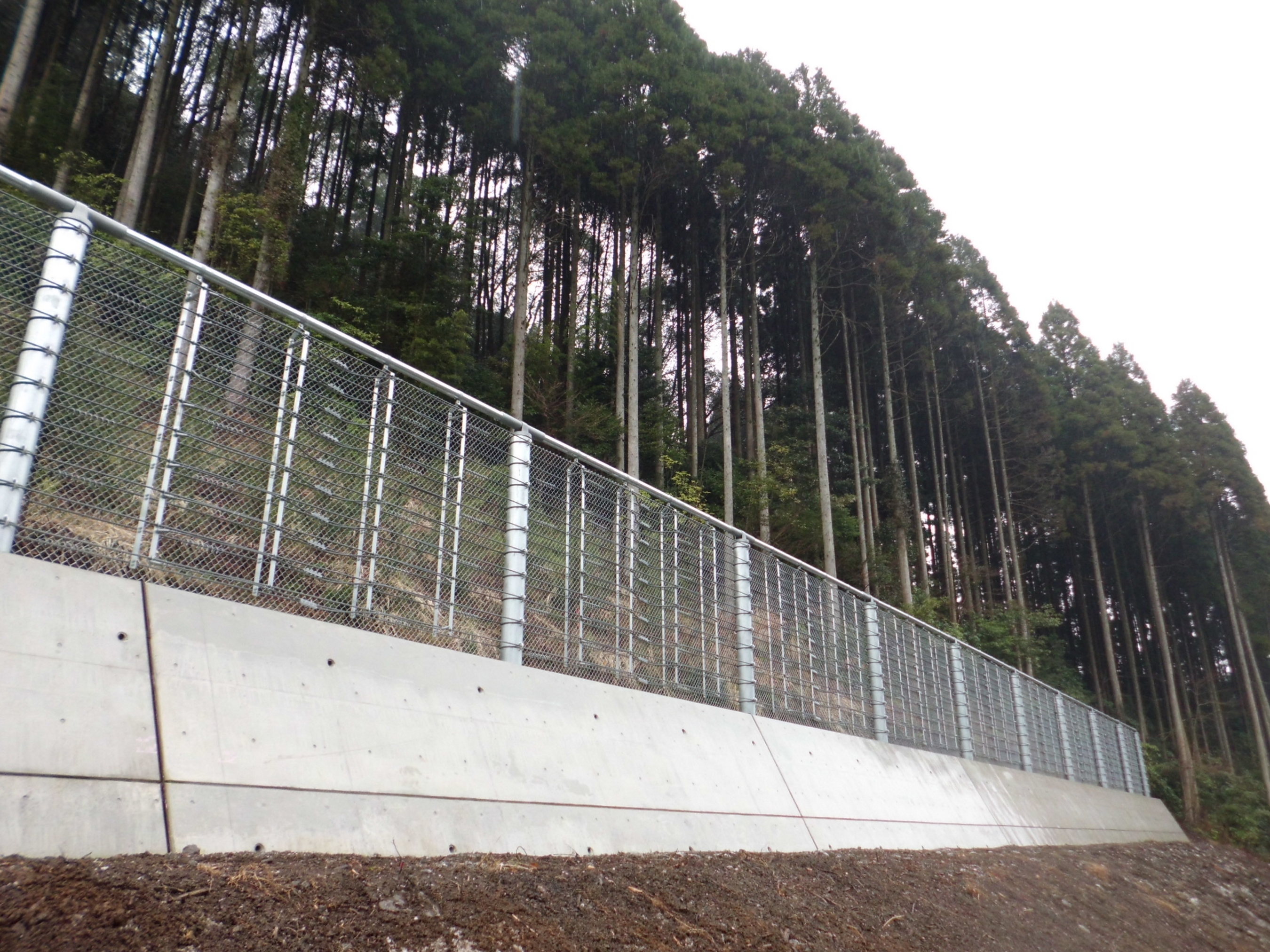 H23 減災第2号ワラベワラ地区 治山工事