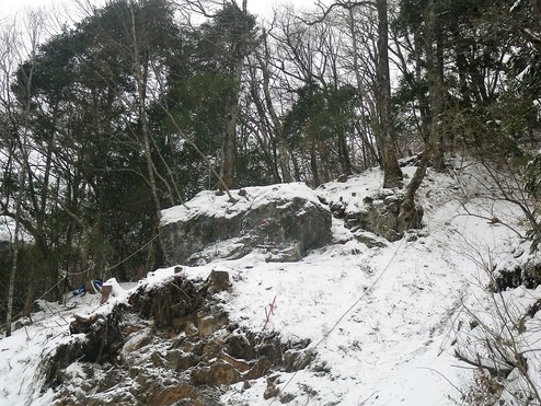 逆巻地すべり防止工事