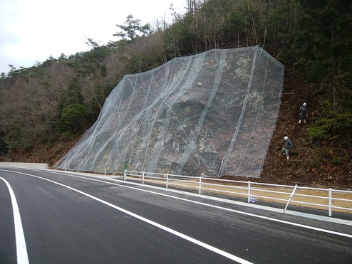 主要県道益田阿武線単独道路改良（県道・指）工事第2工区