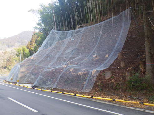 令和3年度土砂国補第80-10-3号国道503号　大白尾工区　道路防災工事その1