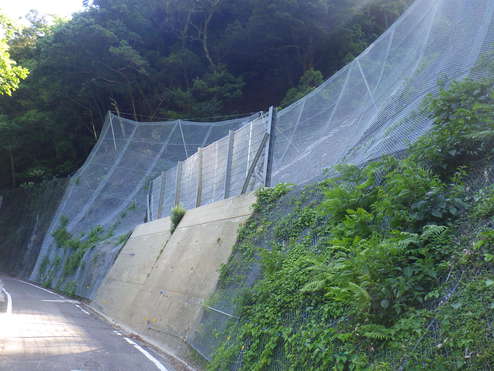 令和4年度道路災関第1-1号県道田代八重綾線8.8ｋｍ地点　落石対策工事