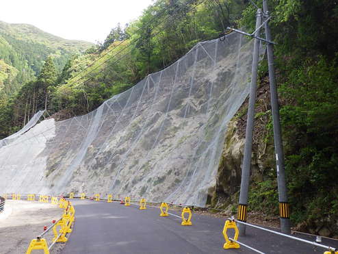 国道500号落石防止工事（1工区）