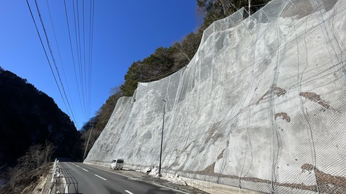 令和4年度　国補土砂災害対策道路工事