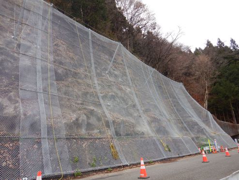 道路防災工事 県民の森矢板線その2（土砂災害）