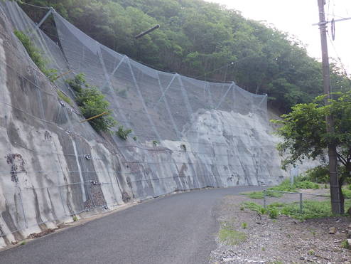 市道小浦線道路災害防除工事